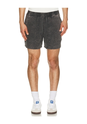 Duvin Design Leisure Walk Short in Black. Size S. Also in M, L, XL/1X.