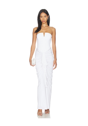 ET OCHS Selena Gown in White. Size 4. Also in 0, 2, 6.