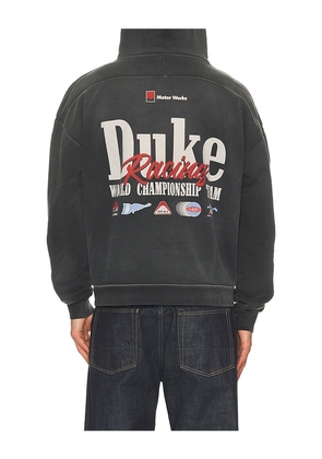 Duke + Dexter DR1 World Championship Hoodie in Charcoal. Size M. Also in L, S.