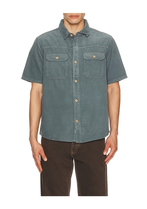 Iron & Resin Herman Shirt in Blue. Size S. Also in M, L, XL/1X.