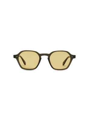 Garrett Leight Temescal Sun in Green.