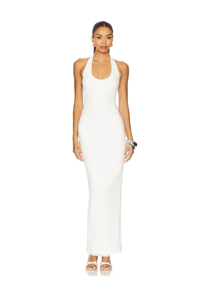 Nookie Natalia Halter Maxi Dress in White. Size S. Also in XS, M, L, XL.