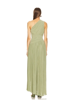 Michael Costello x REVOLVE Sloane Gown in Sage. Size M. Also in L.