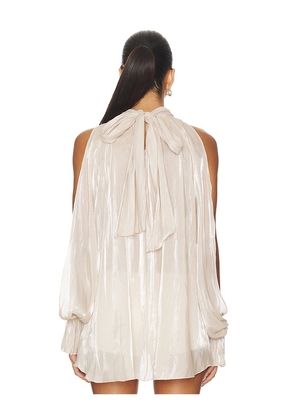 MORE TO COME Tilly Blouse in Beige. Size L. Also in XXS, S.