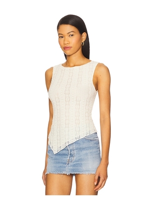 MORE TO COME Palima Top in Cream. Size XS. Also in XXS, S, M, L, XL.