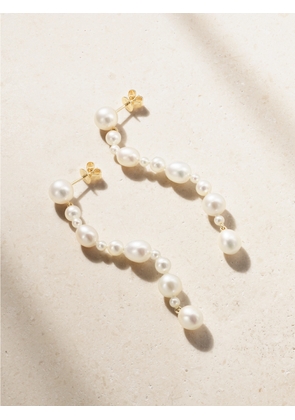 Sophie Bille Brahe - Amis De La Perle 14-karat Recycled Gold Pearl Earrings - One size