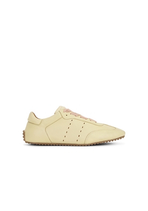Odissi Cass Lace Up Sneaker in Cream. Size 37. Also in 36, 38, 40, 41, 39.