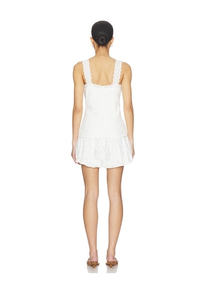 Line & Dot Pienza Romper in White. Size S. Also in XS, M, L.