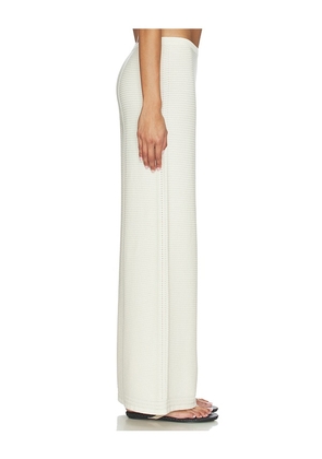 La Ligne Crochet Pant in Ivory. Size S. Also in XXS, XS, M.