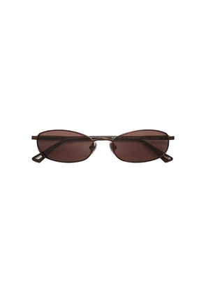 SHEVOKE Sumi Sunglasses in Brown.
