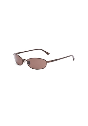 SHEVOKE Sumi Sunglasses in Brown.