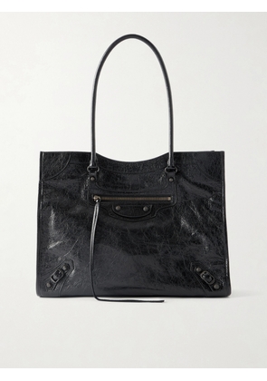 Balenciaga - Le City Medium Leather Tote - Black - One size