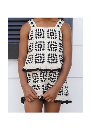 Rylee + Cru Kira Set in Black,White. Size 2/3. Also in 4/5, 6/7.