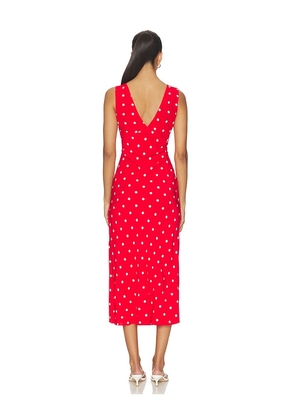 Rails x Giadzy Terena Dress in Red. Size XS. Also in S.