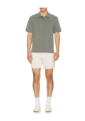 Rag & Bone Tech Pique Slim Polo in Grey. Size S. Also in M, L, XL/1X.