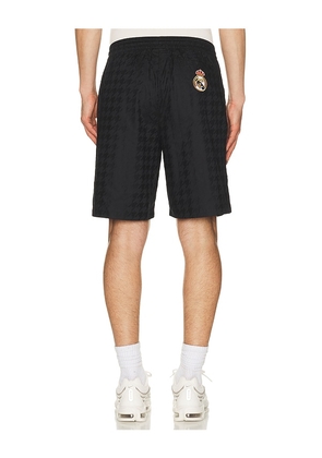 Real Madrid Defender Shorts in Black. Size S. Also in L, M, XL/1X.