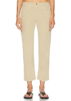 NILI LOTAN Lorimer Pant in Vintage Washed Solstice - Neutral. Size 2 (also in ).