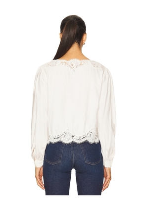 CAMI NYC Yuri Blouse in White. Size M. Also in S, XL.