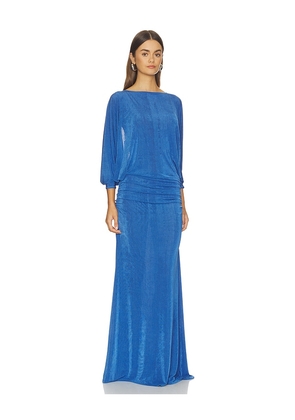 Anna October Janna Maxi Dress in Blue. Size M. Also in XS.