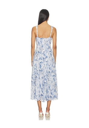 Cinq a Sept Heirloom Petals Marmo Dress in Navy. Size 0. Also in 2, 4, 6.