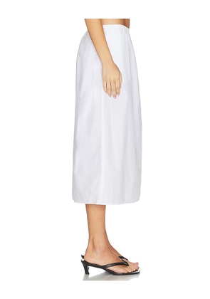 DONNI. The Pop Skirt in White. Size L. Also in XXS, XS, S, M.