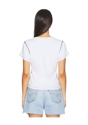 COTTON CITIZEN The Seoul Tee in White. Size L. Also in XS, S, M.