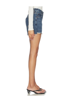 FRAME The Long Hang Short in Blue. Size 23. Also in 24, 25, 26, 28, 29, 30.