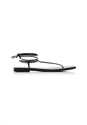 Gianvito Rossi Gwyneth Leather Sandals - Moda Operandi