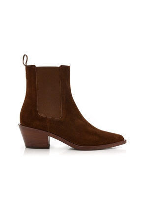 Gianvito Rossi Wylie Suede Ankle Boots - Moda Operandi