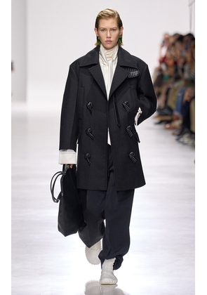 Bottega Veneta Belted Wool Mohair Gabardine Coat - Moda Operandi