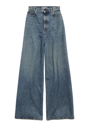 Balenciaga Rigid High-Rise Wide-Leg Jeans - Moda Operandi