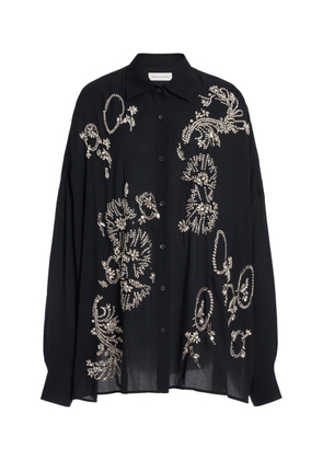 Dries Van Noten Casia Embroidered Shirt - Moda Operandi
