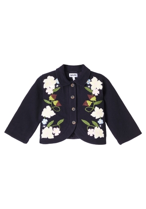Molo Harmoney floral wool-blend jacket