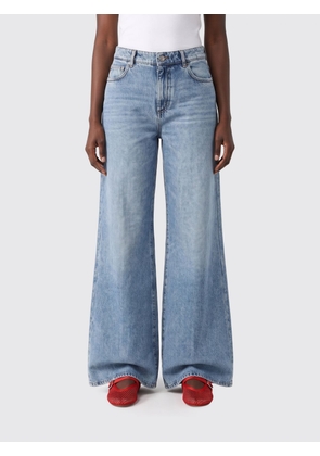 SPORTMAX Jeans Woman color Blue