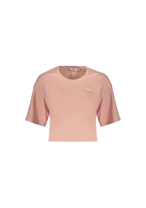 Fila Pink Cotton Women's T-Shirt - XS