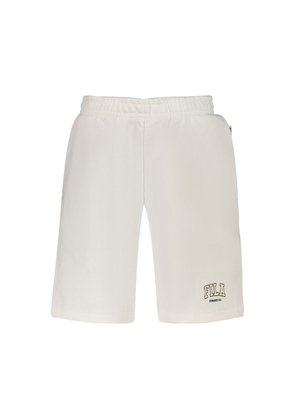 Fila White Cotton Mens Pants - S