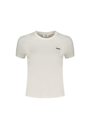 Fila Bianco Cotton Women's T-Shirt - XS