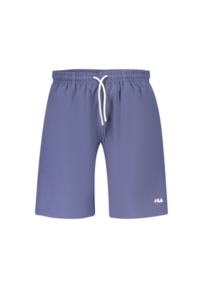 Fila Blue Polyester Men's Swimwear - S
