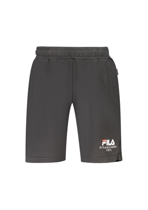 Fila Black Cotton Men's Pants - S