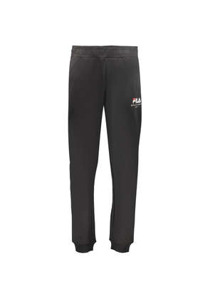 Fila Black Cotton Mens Trousers - S