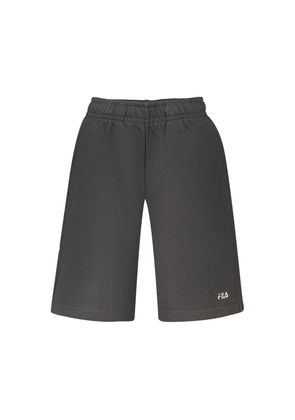 Fila Black Cotton Men's Pants - S