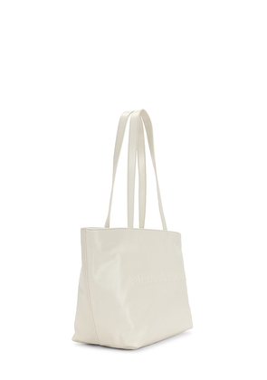Alexander Wang Punch Medium Tote Bag in Cream.