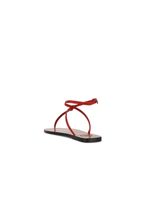 ATP Atelier Alassio Sandal in Red. Size 37. Also in 38, 40.