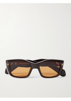 Jacques Marie Mage - Corniche D-frame Acetate Sunglasses - Brown - One size