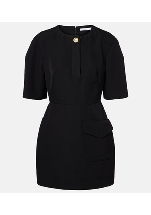 Givenchy Wool grain de poudre minidress