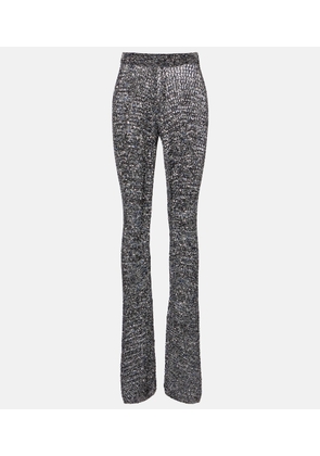 Missoni Sequined lame flared pants