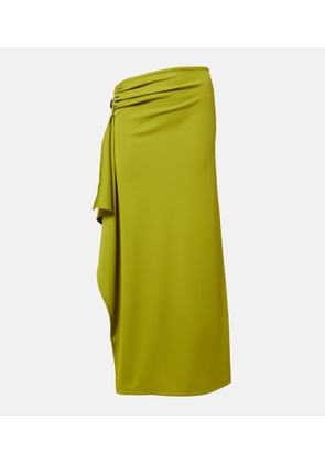 Christopher Esber Crystal Pendant maxi skirt