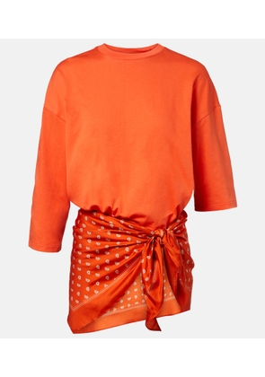 Christopher Esber Bandana cotton beach cover-up