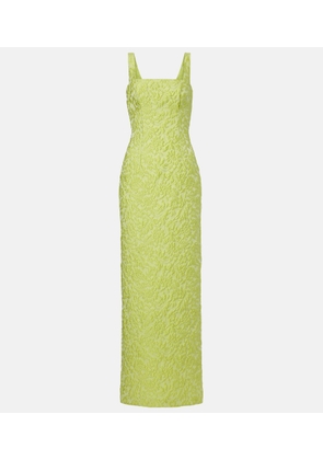 Emilia Wickstead Micheline floral cloque gown