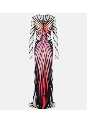 Roberto Cavalli Printed gown